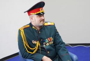 Урок мужества с участием сотрудника травмбольницы Сергея Двуличанского прошел в парке «Россия – моя история»